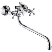 Смеситель д/ванны ЭВЕРЕСТ кер B22-071А  с кругл. изливом