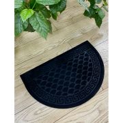 Коврик влаговпит. 40*60см. полуовал черный