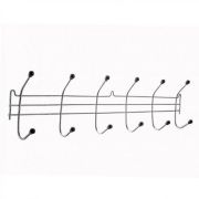 Вешалка д/одежды настенная 6 крючков АЛТ06С (хром) 5шт.