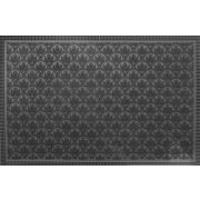 Коврик придверный 40*60см. ПВХ узор черный