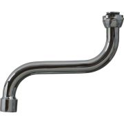 Излив круглый S-обр смесителя настенн,18см