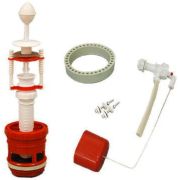 Комплект арматуры для унитаза с боковой подводкой Шток