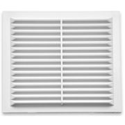 Решетка вентиляционная пласт, сетка 235 х 235 ЛЮКС