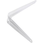 Кронштейн угловой (полкодержатель) 100 х 125 белый 4/5