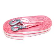 Трос буксировочный ленточный №2 5 тонн, 5м. 2 крюка, пакет