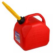 Канистра для топлива PROFI 10 л пластик,с воронкой. Красная,Желтая
