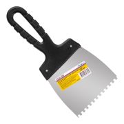 Шпатель «Мастер» нерж 100мм зуб 4*4мм