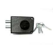 Замок накладной ЗН 1- 3 медь, черный /Зенит/