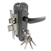 Замок врезной с ручкой ЗВ4-50.01 медь/Зенит/