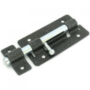 Засов дверной ЗД-01 серебро/Кунгур/