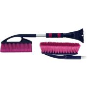 Щетка д/снега со скребком, автомобильная 42см распуш.щетина