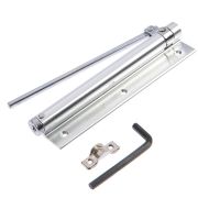 Доводчик дверной пружинный 102 серебро