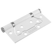 Петли комплект 125*75*2мм Белый без врезки 2шт