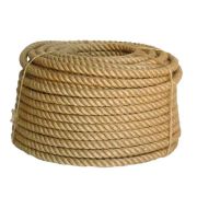 Веревка джутовая д.18мм. 30м.