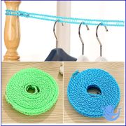 Веревка бельевая двойная капрон 3м с метал.крючками