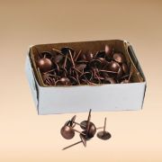 Гвоздь мебельный большой медь 100шт/100/