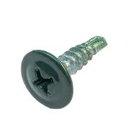 Саморез 4,2 х 16 RAL6005 (зеленый) по мет с пресс-шайбой сверло/1000/