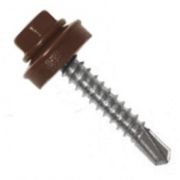Саморез кровельный RAL 8017 4,8 х 51 шок-коричневый /250/