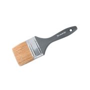 Кисть плоская «Евро» 4, натуральная щетина, пластмассовая ручка/12/MATRIX/