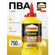 Клей «Момент Столяр экспресс» 750гр желтый /9/