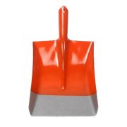 Лопата совковая рельсовая сталь (оранжевая) /Китай/12 шт/