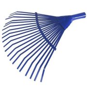 Грабли веерные проволочные крашеные  22-зуб./10 /Россия/