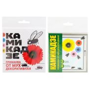 Средство от мух наклейка на окно Камикадзе