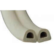 Уплотнитель д/ок/дв.  40м. D 14*12мм белый