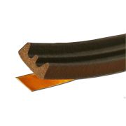 Уплотнитель д/ок/дв. 150м. E 9*4мм коричневый