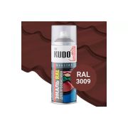 Эмаль аэрозольная для металлочерепицы RAL 3005 винно-красный / 520мл/6/KUDO/