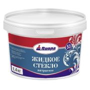 Жидкое стекло  0,7 кг. /Диола Д-53/12/