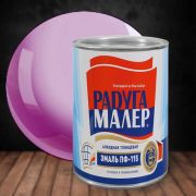 Эмаль ПФ-115 алкидная сиреневая 2,7 кг/6/РАДУГА/