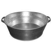 Таз оцинкованный круглый 13л/10шт/