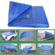 Тент 2м*3м синий с люверсами 120гр/м2