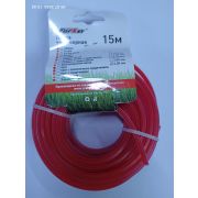 Леска для триммера 3,0 мм х 15 м звезда