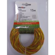 Леска для триммера 2,0 мм * 15м  крестообразная витая