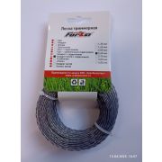 Леска для триммера Усиленная 2,4мм х 15м. квадрат с сердечником /240/