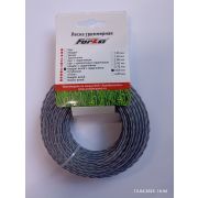 Леска для триммера Усиленная 3,0 мм х 15м. круг с сердечником /160/