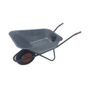 Тачка строительная 1-колесная СТИНКО ТСТ-200/1 4.00 х 8,ось 16мм 200кг, объем 110л.