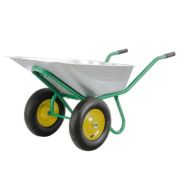 Тачка садово-строительная 2-х колесная усиленная  4.80 х 8, ось 20мм. 260кг, объем 110л.