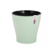 Кашпо «Лея» с автополивом 3,6 л. св-зеленый