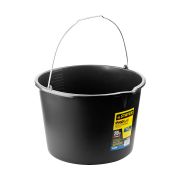 Ведро пластмассовое 20 л, строительное с мерной шкалой