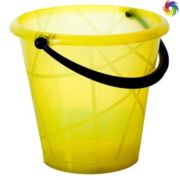 Ведро пластмассовое  5 л б/кр колор прозрачное
