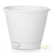 Кашпо «Гранд» с поддоном, белый 8 л /27/