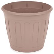 Кашпо «Дионис» с поддоном 2,6 л. бежевый