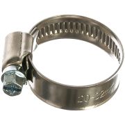 Хомут нерж, 12мм диаметр 20-32 мм,