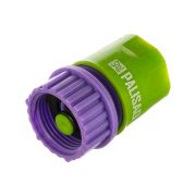 Соединитель шланга быстросъём 3/4 с аквастопом внутренняя резьба /PALISAD/