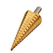 Сверло ступенчатое по металлу 4-30 мм 14 ступ. L-100мм HSS/