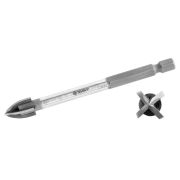 Сверло по стеклу и керамике 10 мм 4 грани PROFI