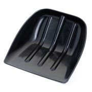 Лопата снег пл. «СТАНДАРТ»  410*380мм. Б/Ч черная(Башкирия)